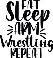 Obraz premium arm wrestling svg Design