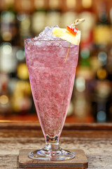 Fragrant fresh cocktail