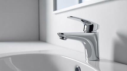 Modern Chrome Bathroom Faucet Design