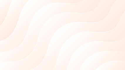 Abstract Cream Gradient Wavy Background Illustrations