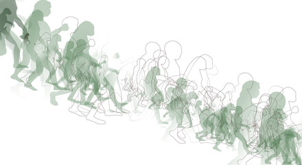 ewolucja, człowiek, sylwetka, dna © Marek