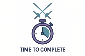 Captivating countdown timer symbolizing urgency and precision in competitive scenarios ideal for project management productivity and strategic planning in business environments