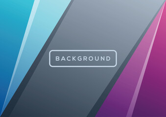 Obraz premium Abstract colorful dark gray triangle shape background