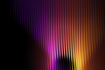 Abstract Background with Vertical Gradient Stripes in Purple Orange and Yellow Hues
