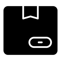 Obraz premium Delivery Box vector icon stock illustration