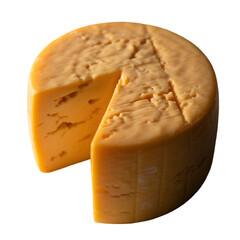 cheese on a white background