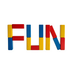 colorful plastic toy blocks