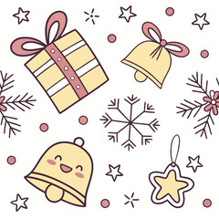 christmas seamless pattern