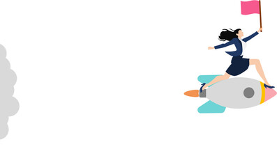 新規事業を始めるイラスト