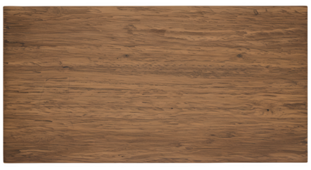 Vintage rectangular wooden plank with rustic texture. Isolated on white or clear background, ideal for posters, banners, menus, invitations, and creative design templates