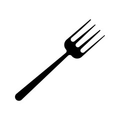 fork icon on white background