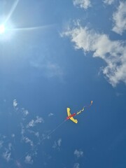 airplane in the sky © Jennifer
