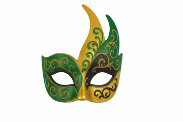 carnival mask isolated on white