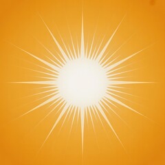 Obraz premium Sparkling glittering star light sun shine lens flare