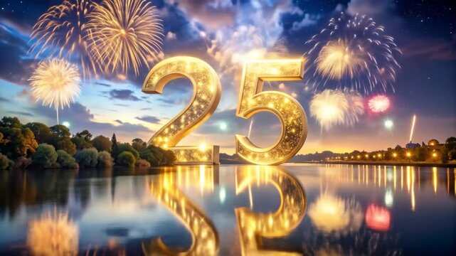 Celebrating 25 Years: Golden Anniversary Fireworks Display