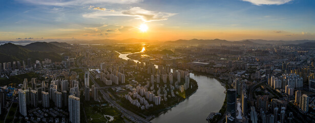 Obraz premium Qianshan Waterway Zhuhai City