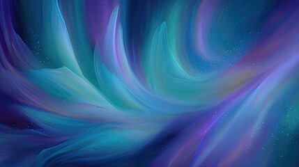Abstract Swirling Colors Background Design