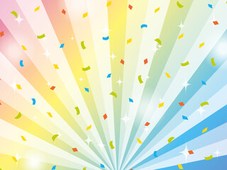 漫画効果線集中線背景