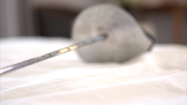 A sword is a piece of equipment used in epee sports