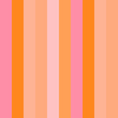Fototapeta premium Pink and Orange Stripe Repeat
