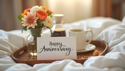 Romantic Anniversary Morning
