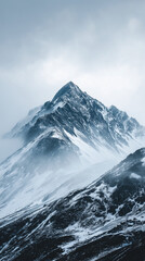 Obraz premium snow covered mountains