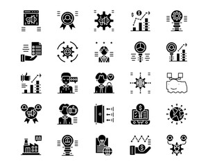 Survey Line Vector Icons