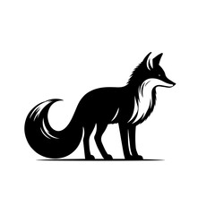 Wild Fox Vector Illustration – Forest Predator Animal Design
