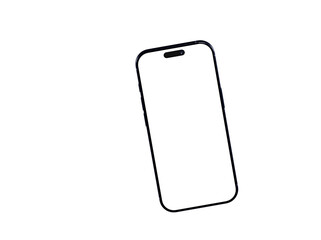 Clean smartphone mockup. Perfect for app presentations, website design, and technology marketing.