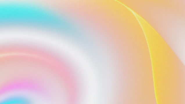 Abstract swirling lights nebula cosmic aura of gold teal and purple hues