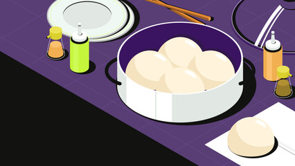 3D isometric illustration