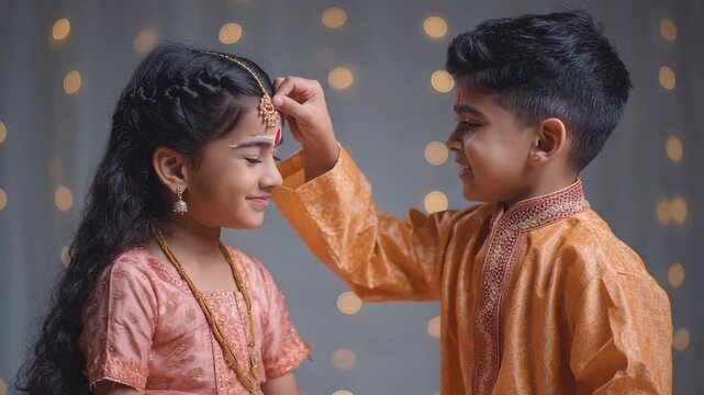Sibling Celebration During Bhai Dooj Festival