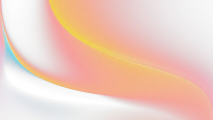 Abstract flowing waves of fiery orange yellow red and teal light on