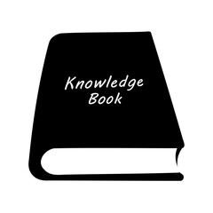 Black and White Image of a Book Depicting Learning and Education