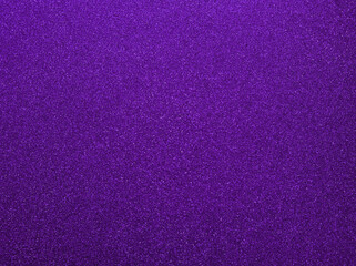 Purple sparkle background. Violet glitter background. Purple glimmer. Abstract twinkle texture. Glitter violet surface. Glimmer layout. Holiday layout. Diamond luxury surface. Celebration background. 