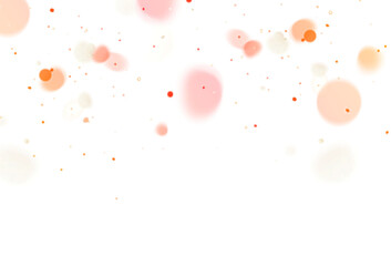 Blurred christmas dust Bokeh particles shining glittering on transparent background, blurred Bokeh shape snow dust flakes flare, glittering flares, png image 