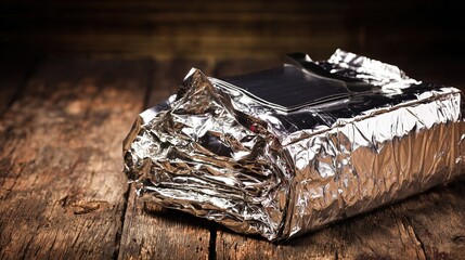 reassurance. Folded emergency blanket with silver lining, conveying reassurance for Japan's Disaster Prevention Day. public awareness campaigns.