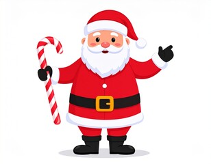 santa claus with a bag of gifts