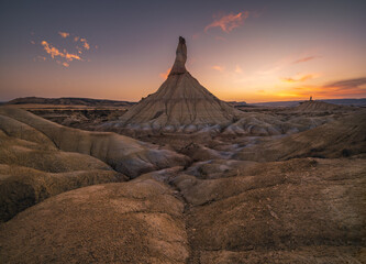 Majestic desert views in Navarra's Bardenas Reales © Haithem