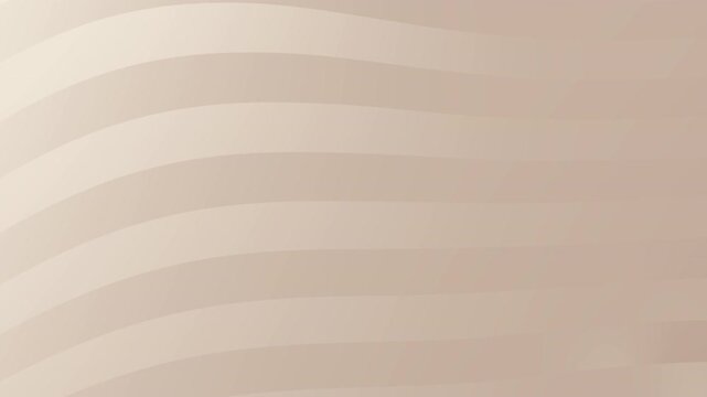 Tan curved parallel stripes create a soft abstract background. Suitable for backgrounds, textures, or minimalist designs in various graphic projects.