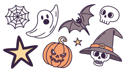 halloween seamless background