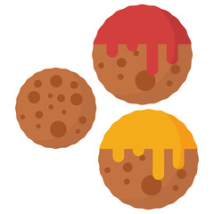 Meatballs Vector � Snack Food Illustration