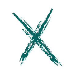 Minimalist logo design featuring the letter X.