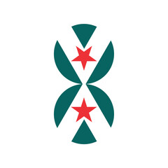 Minimalist logo design featuring the letter X.