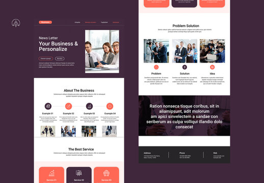 Business News Letter Template