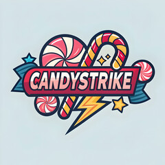 Candy Strike, a vibrant and playful concept, evoking sweetness, energy, fun, colorful candy visuals, and engaging confectionery-themed design.