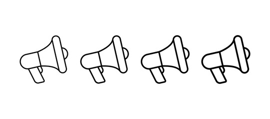 Marketing Multiple Line Icon Element