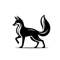 Fox Vector Illustration – Majestic Wild Forest Wildlife Design