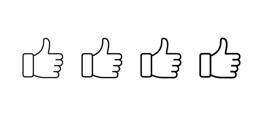 Satisfaction Multiple Line Icon Element
