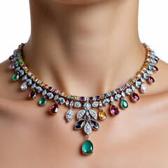 necklace jewelry worn around the neck